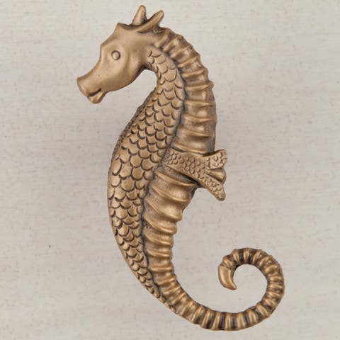 Acorn DPE Seahorse Cabinet Knob, 2-1/4" x 1-1/8"