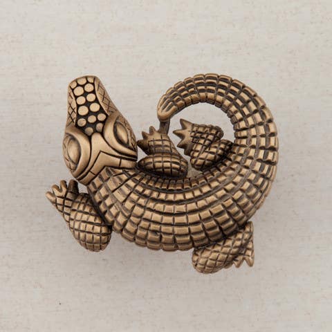Acorn DPM Alligator Cabinet Knob, 1-1/2" x 1-1/2"