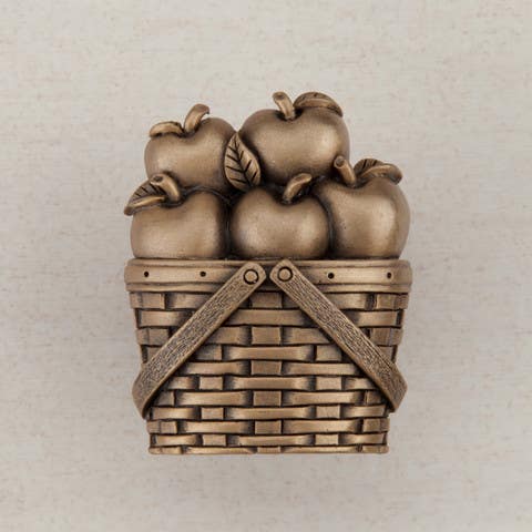 Acorn DQA Apple Basket Cabinet Knob, 1-1/2" x 1-1/4"