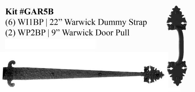 Acorn GAR5 Small Warwick Garage Door Hardware Kit