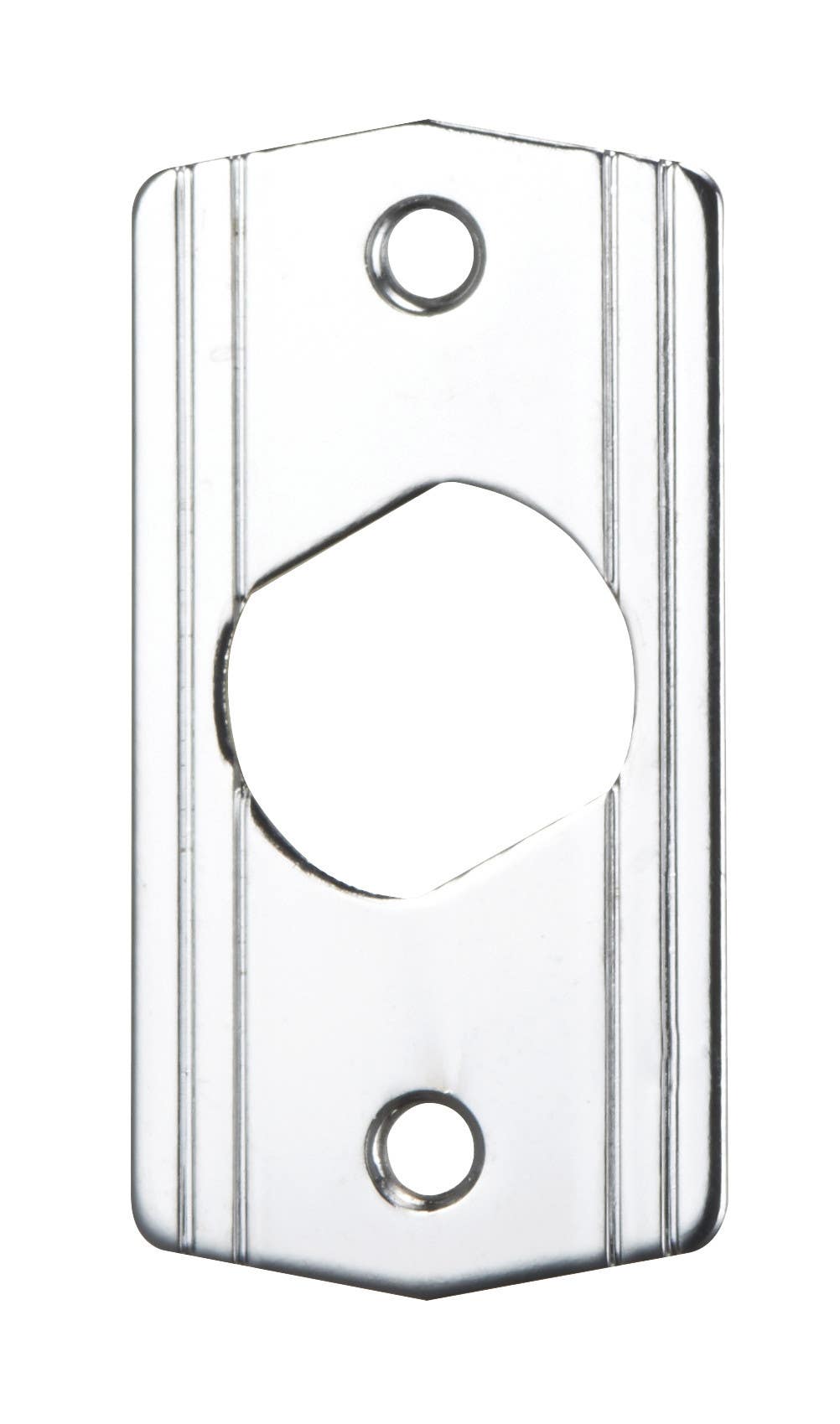 Alarm Controls MP-21 Mini Remote Keyswitch Plate, Double 'D' Hole For Medeco Lock