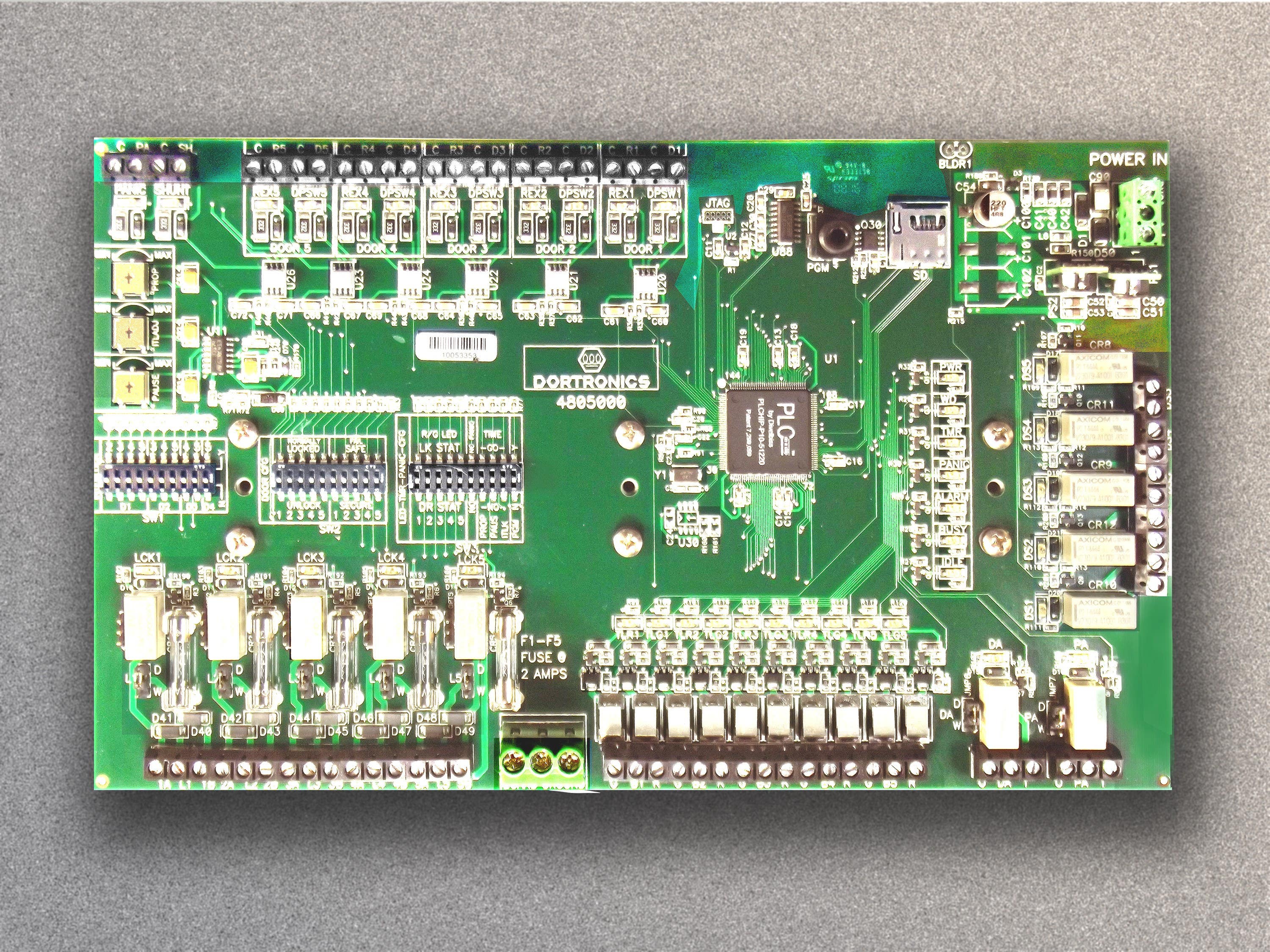 Dortronics 48500 Series User Programmable 2-5 Door Interlock Controller