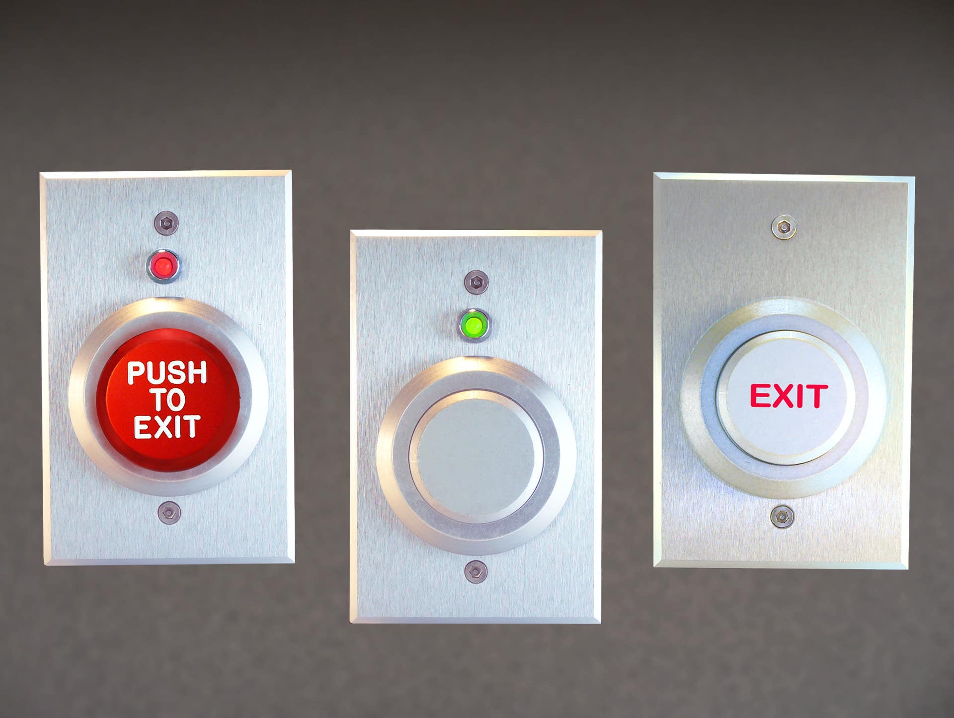 Dortronics 5287 Series Heavy Duty Push Button Switch, 1-1/2"