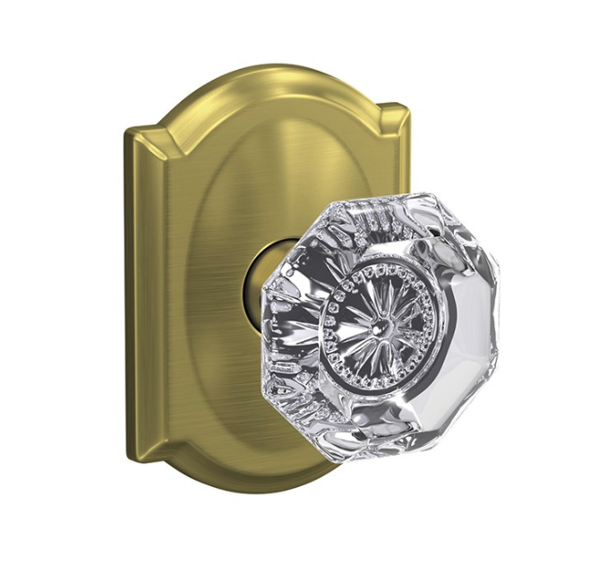 Schlage FC ALX FC-Series Custom Alexandria Glass Knob