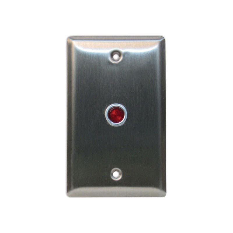 Camden Door Control CX-LED Single Gang LED Plate