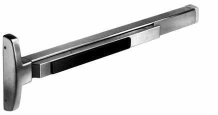Sargent 8400 Narrow Stile Concealed Vertical Rod Exit Device w/ ET Trim & Gramercy Lever