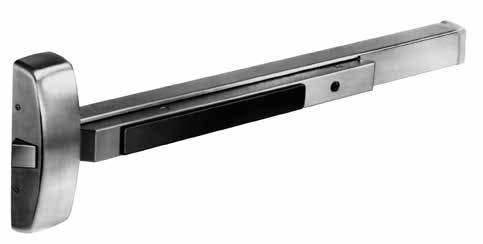 Sargent 8600 Series Concealed Vertical Rod Exit Device w/ ET Trim & Gramercy Lever