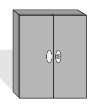 Lund 1800 Series Table or Wall Key Cabinet, Key Capacity 700-1200