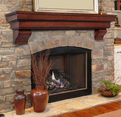 Pearl Mantels 495 Auburn Mantel