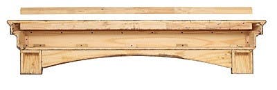 Pearl Mantels 497 Celeste Mantel