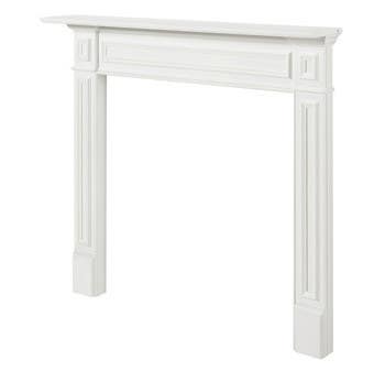 Pearl Mantels 525 Mike Mantel (MDF White Paint)