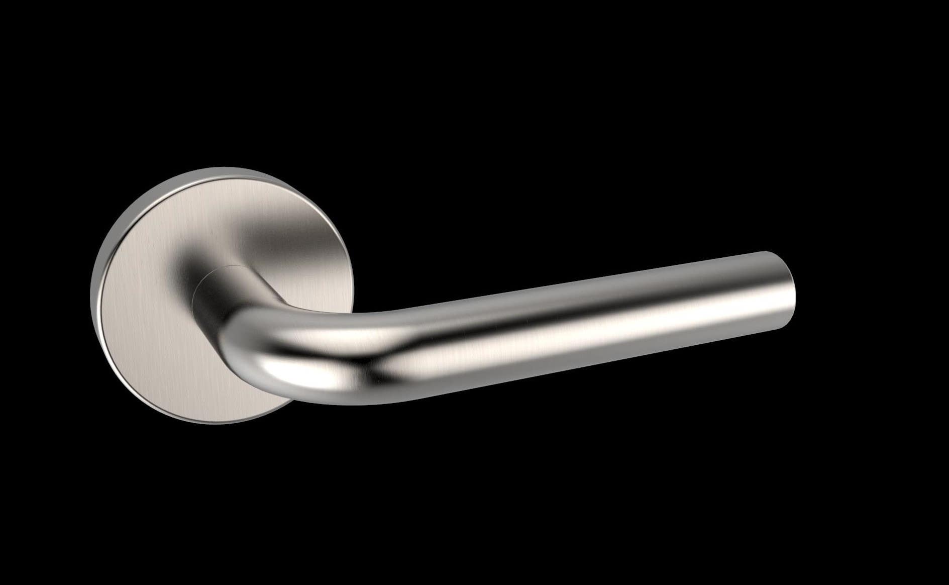 AHI 105 Series Hollow Lever Set, Stainless Steel