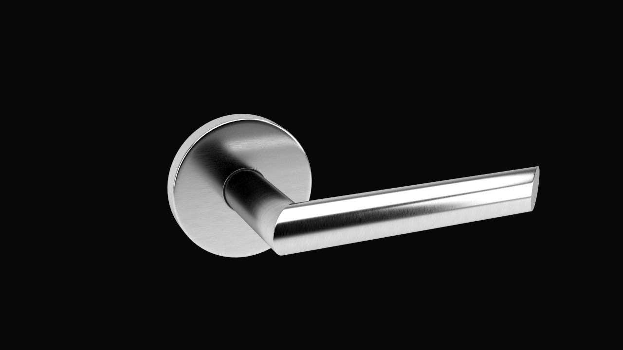 AHI 112 Series Hollow Lever Set, Stainless Steel