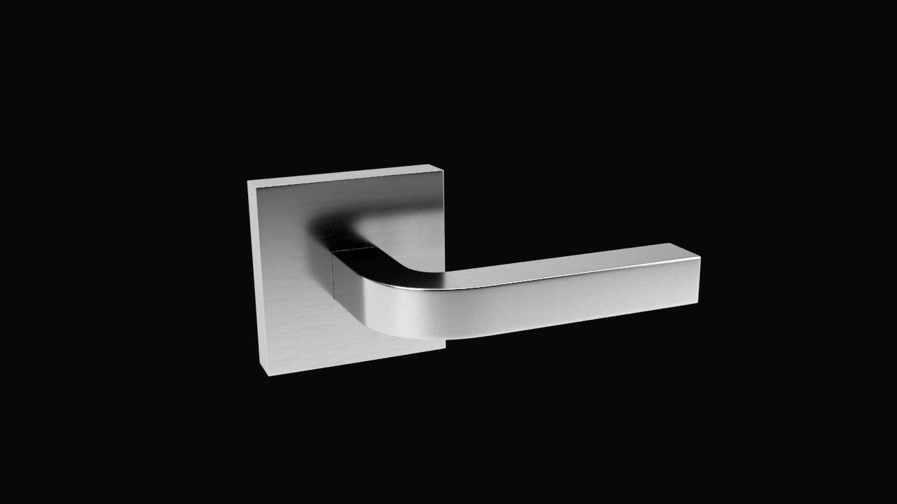 AHI 118 Series Hollow Lever Set, Stainless Steel