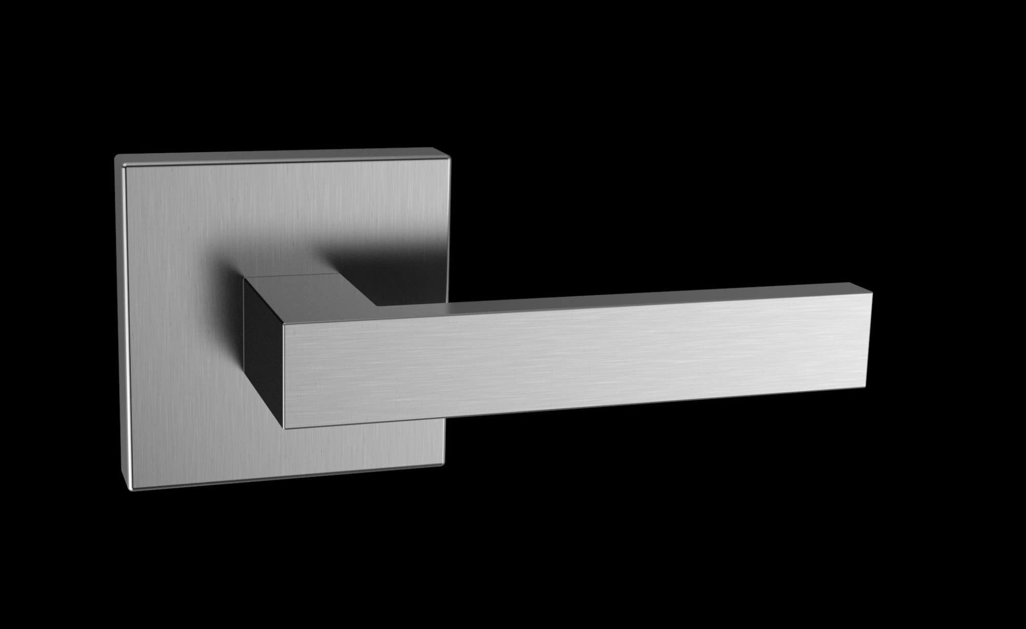 AHI 121 Series Solid Lever Set, Stainless Steel