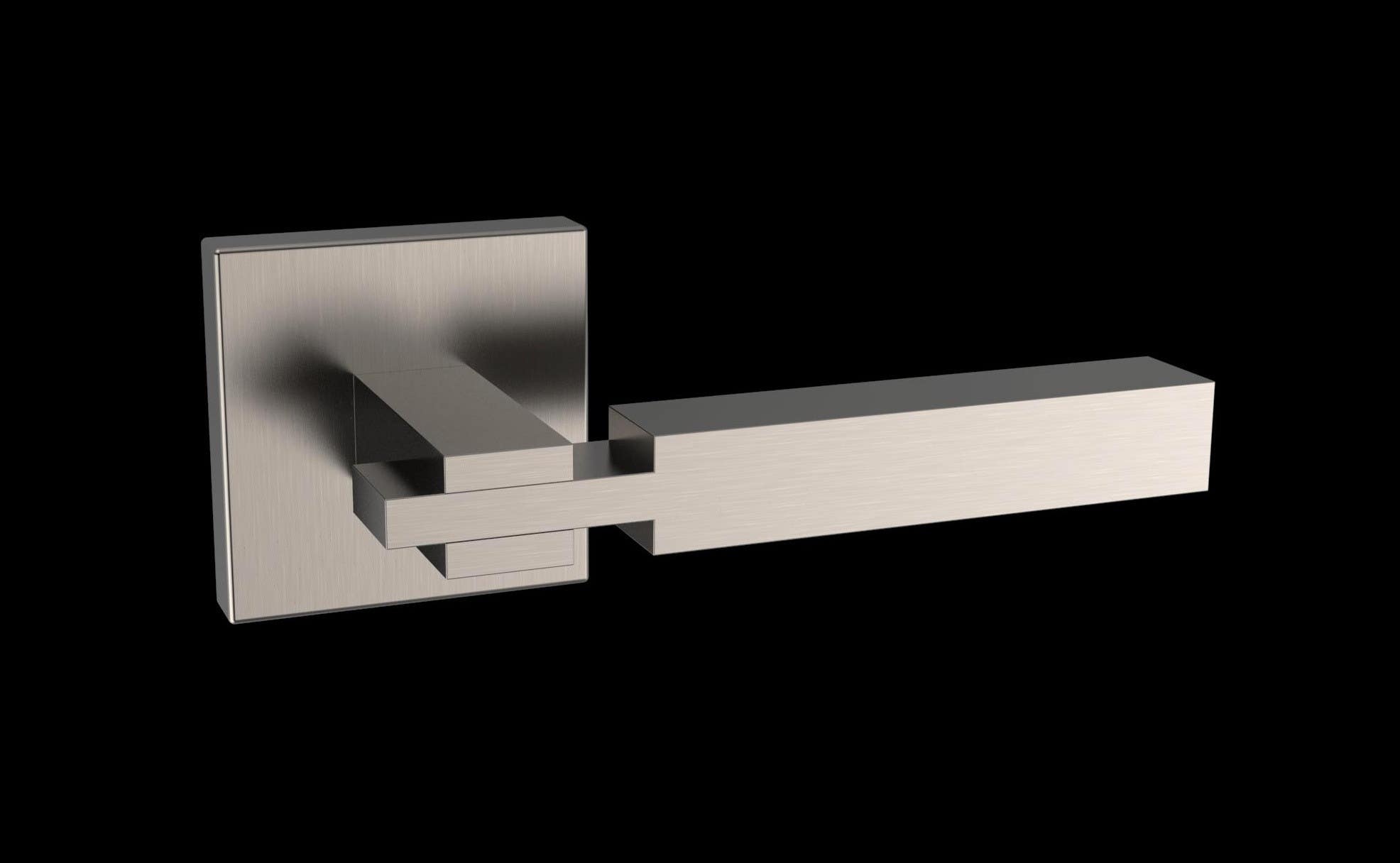 AHI 123 Series Solid Lever Set, Stainless Steel