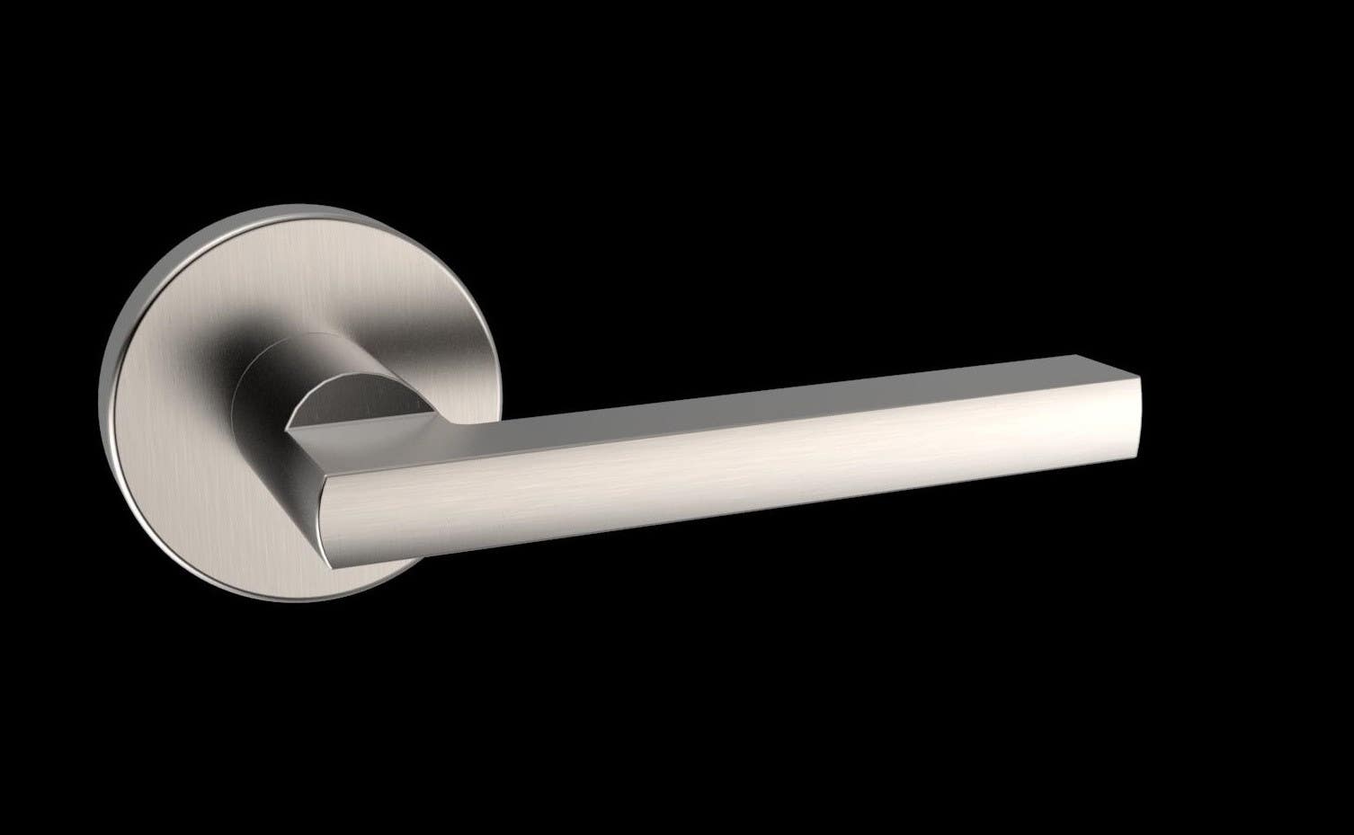 AHI 131 Series Solid Lever Set, Stainless Steel