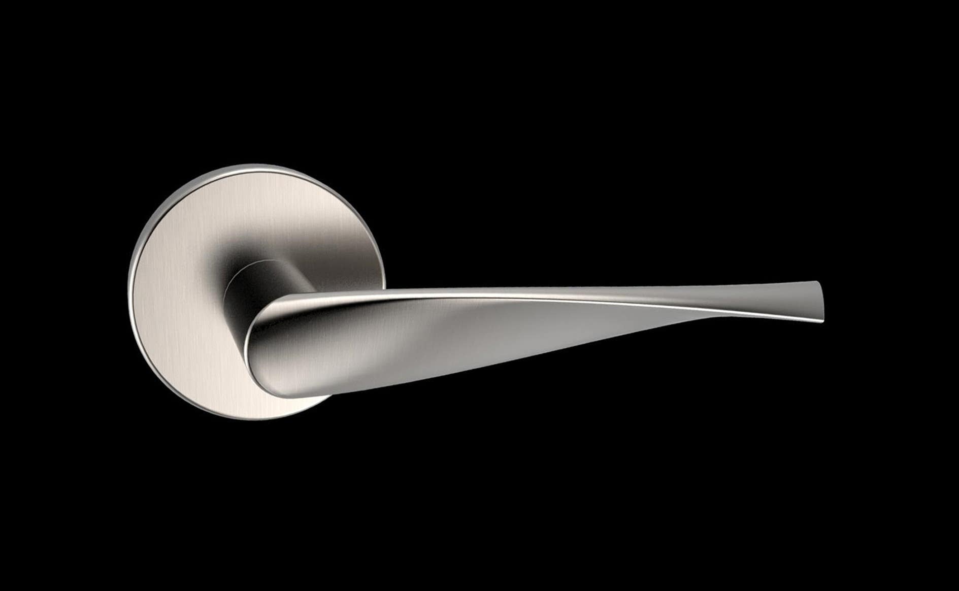 AHI 133 Series Solid Lever Set, Stainless Steel