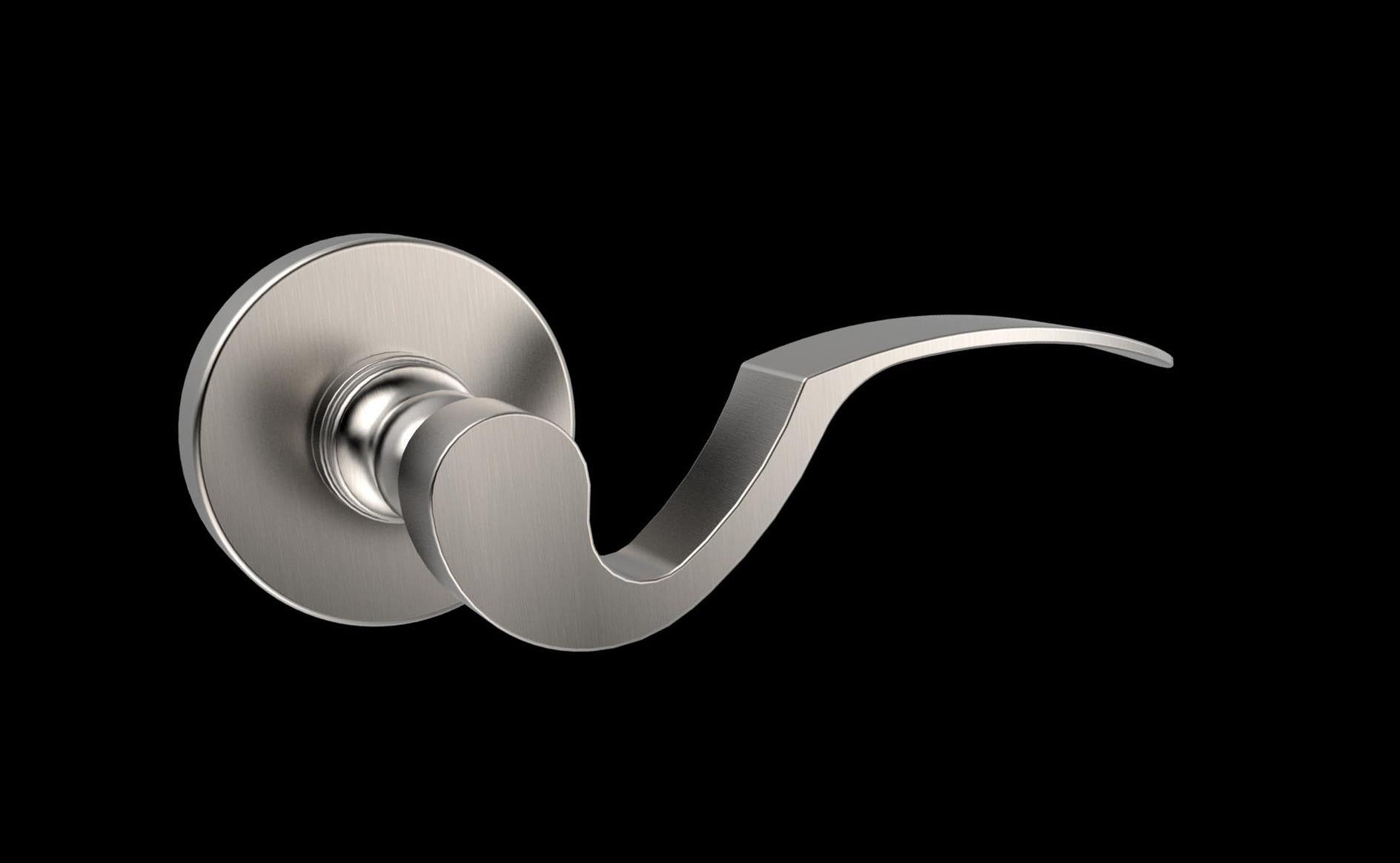 AHI 138 Series Solid Lever Set, Stainless Steel