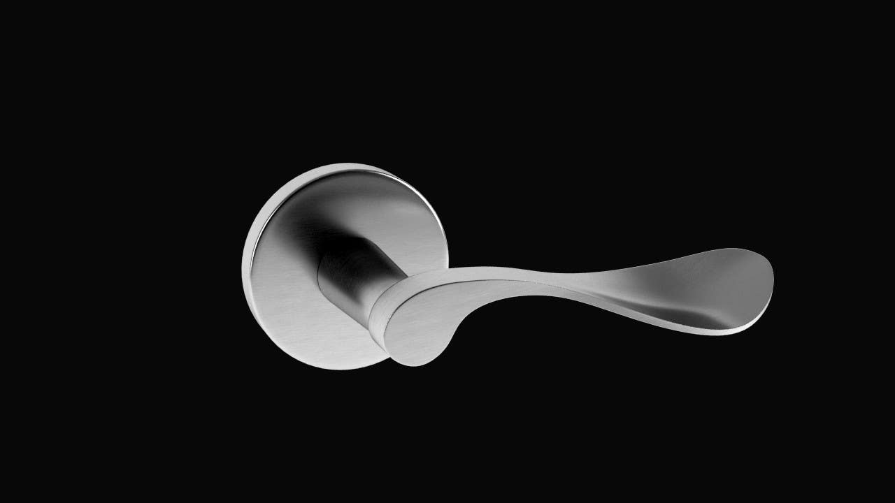 AHI 139 Series Solid Lever Set, Stainless Steel