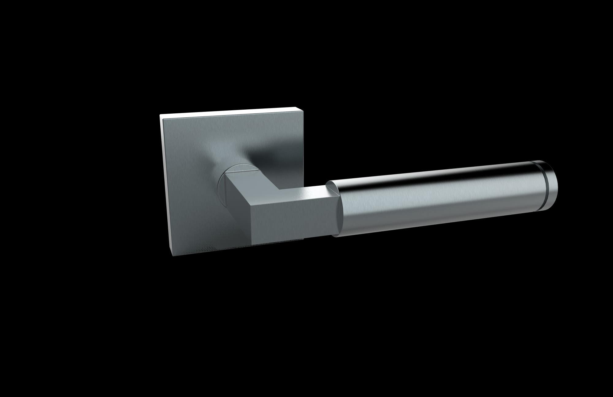 AHI 157 Series Solid Lever Set, Stainless Steel