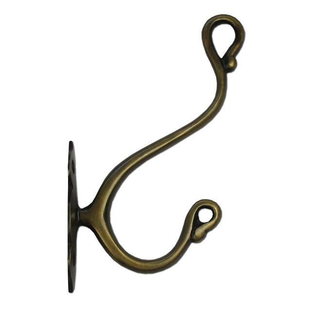 Gado Gado HHK7056 Swan Hook with Carved Back