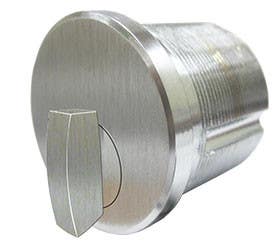 Cal-Royal THMBMORT100 1" Mortise Cylinder w/ Thumbturn