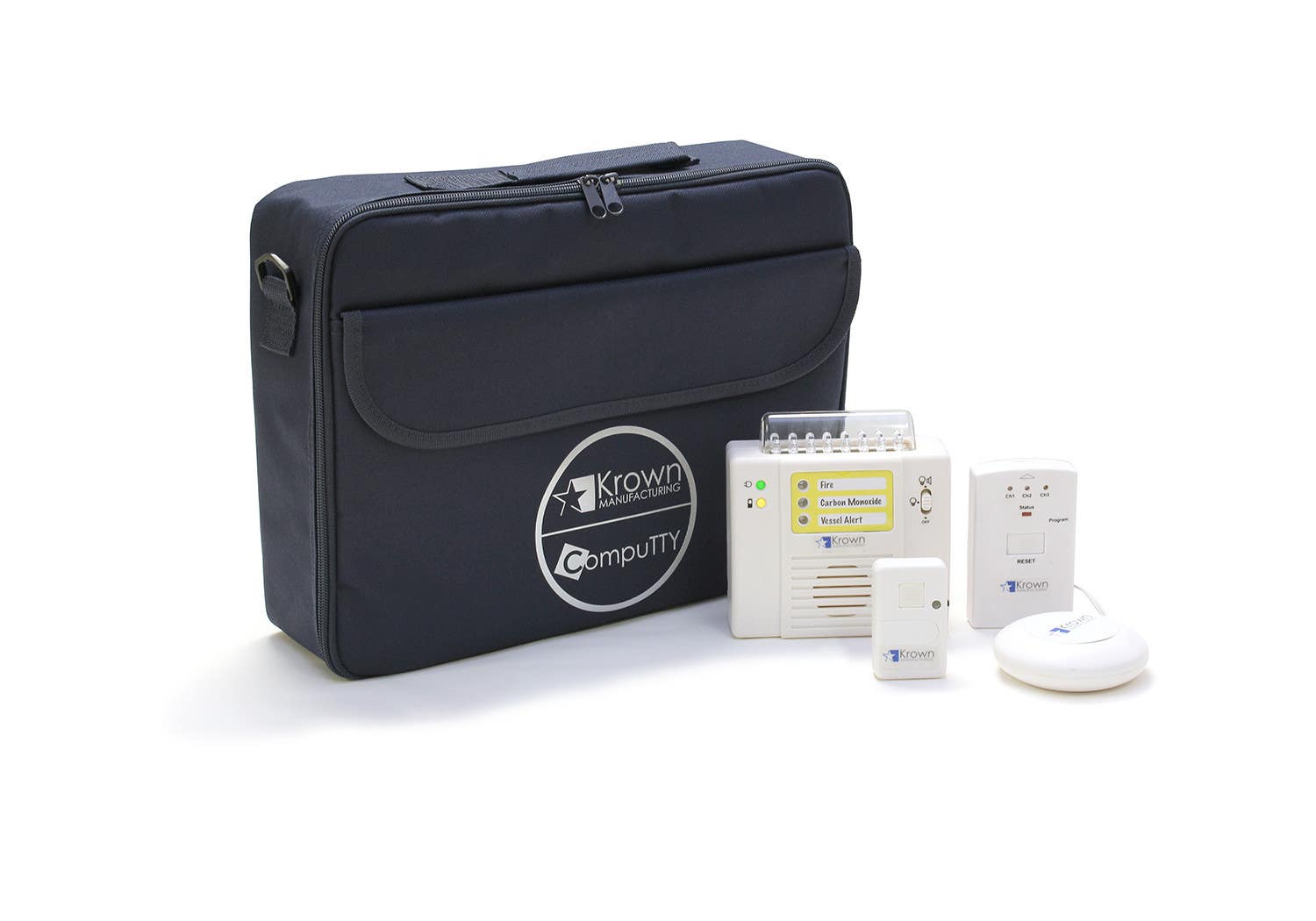 Krown Manufacturing K-WRKA300SYS Weather Alert Radio w/ Multi-Sensory System w/ Case