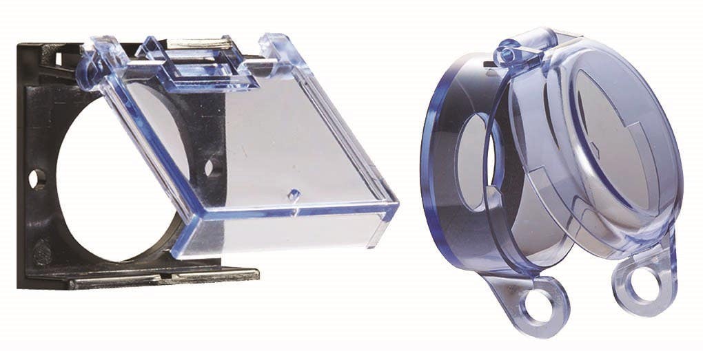 Alarm Controls LUC Clear Lexan Lift Up Cover For Push Button