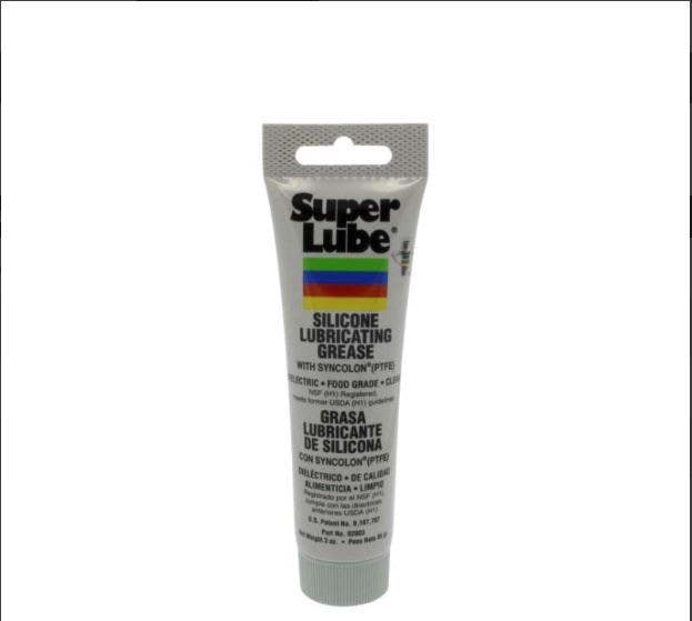 Super Lube 92003 Synco Silicone Lubricating Grease with Syncolon (Pkg of 12)