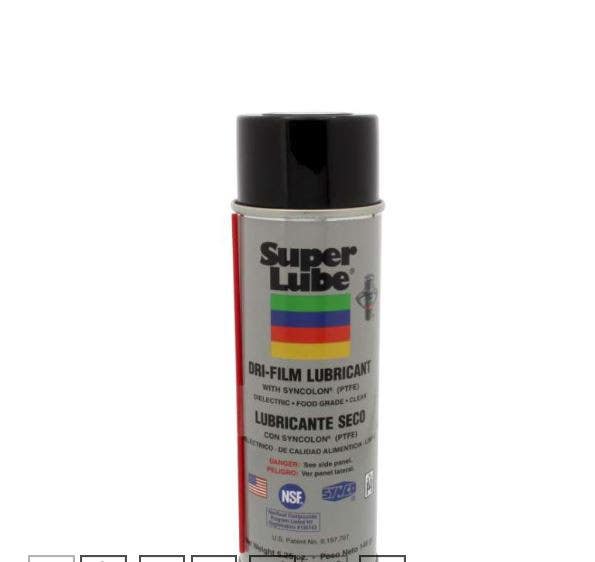 Super Lube 11006 Synco Dri-Film Aerosol with Syncolon (Pkg of 12)