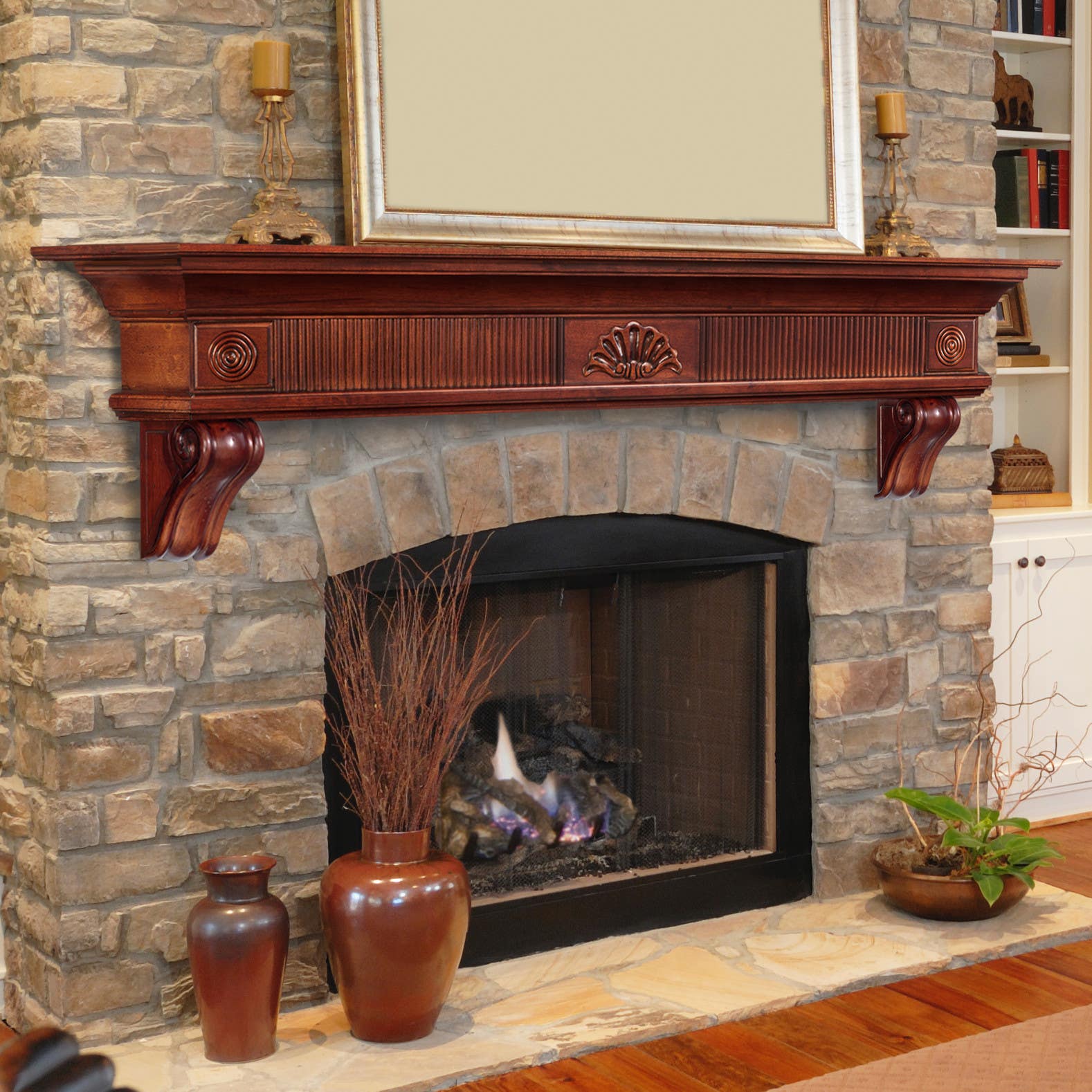 Pearl Mantels 416 Devonshire Mantel