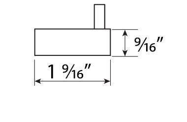 Cal-Royal CH10 Coat Hook, Finish-Satin Stainless Steel