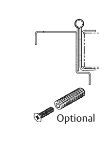 Markar HG305 Hinge/Guard Pin & Barrel Hinge, Finish-Satin Stainless Steel