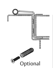 Markar HG310 Swing Clear Adjustable Hinge Guard, Finish-Satin Stainless Steel