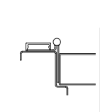 Markar HM204 Half Mortise Pin & Barrel Hinge