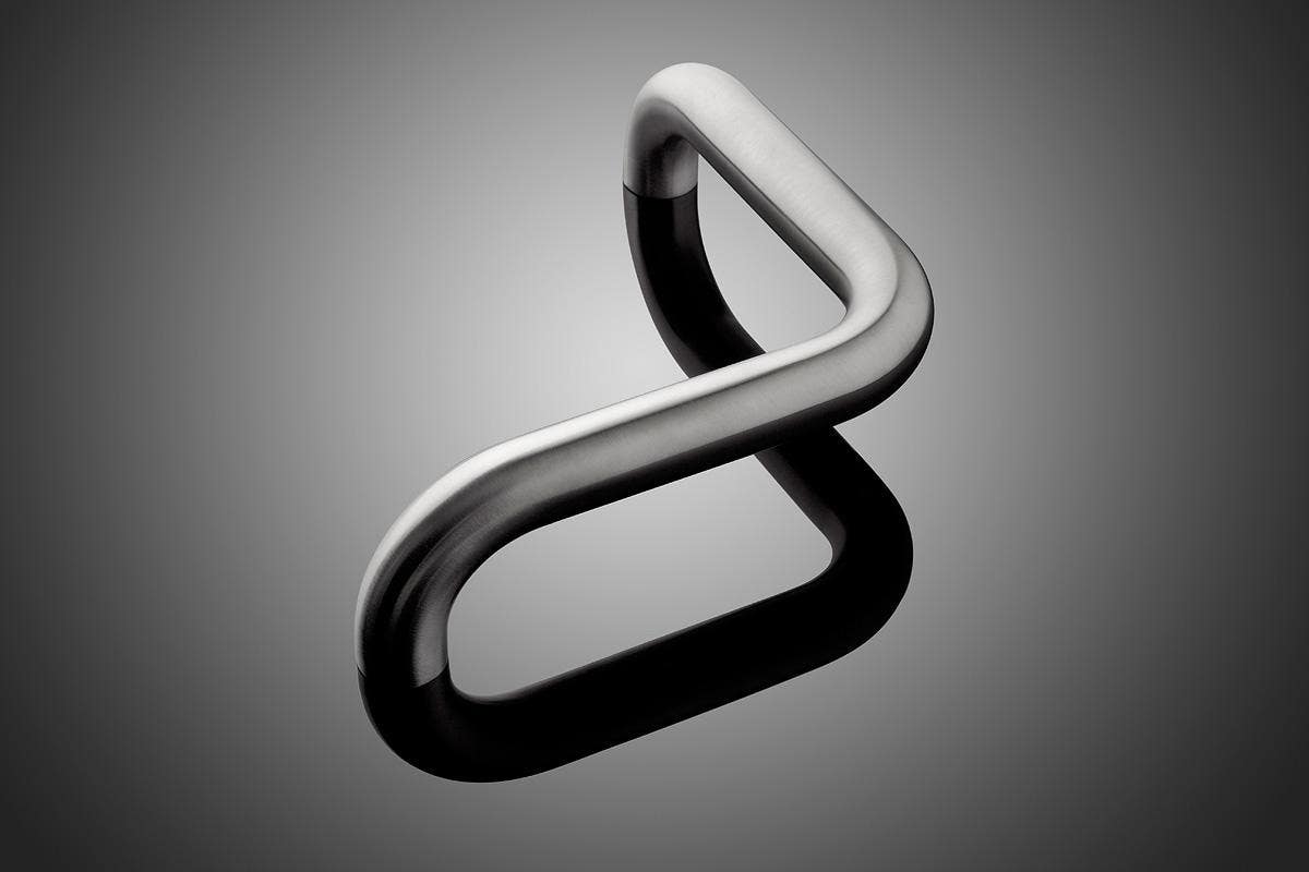 Forms+Surfaces DT1241/1541 Boomerang Round Tubular Door Pull