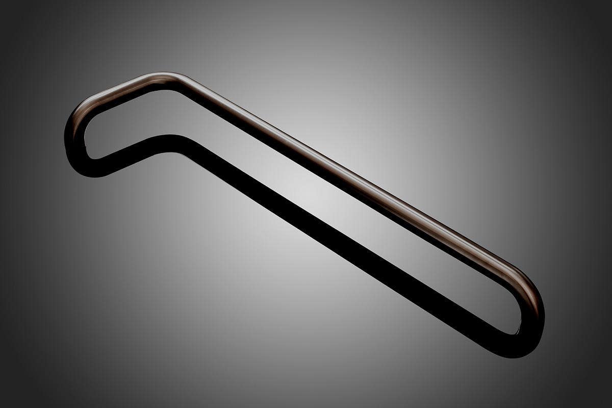 Forms+Surfaces DT1552/1562 Left or Right Round Tubular Door Pull