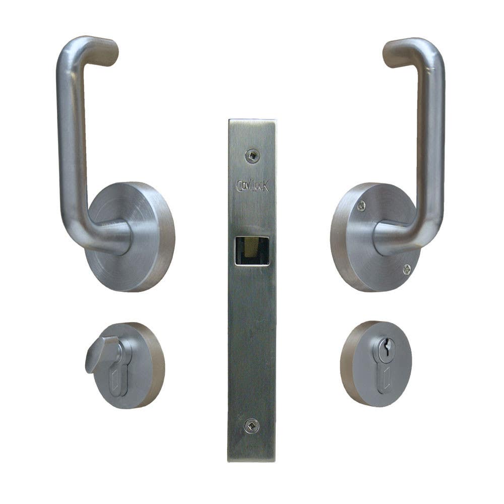 Cavity Sliders Cavilock CL100 Lever, Satin Chrome