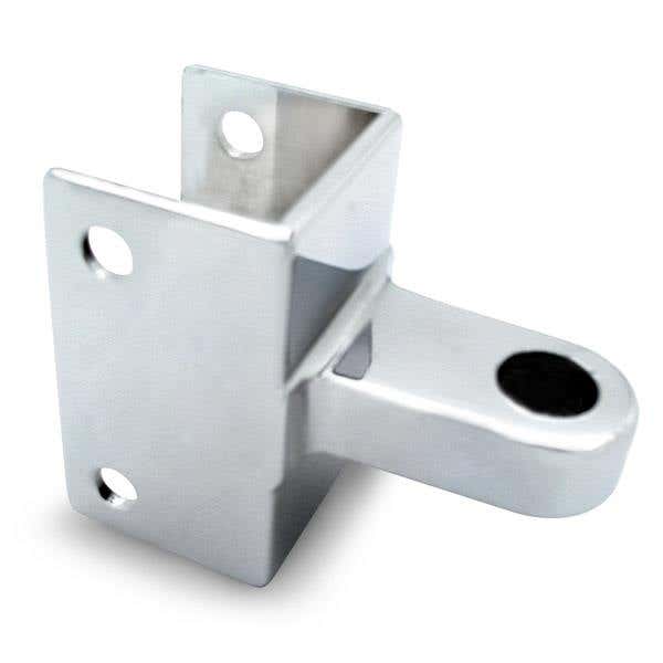 Jacknob 3700 Hinge Bracket Top Accurate 1350-0 w/ Zamac Material & Polished Chrome Finish