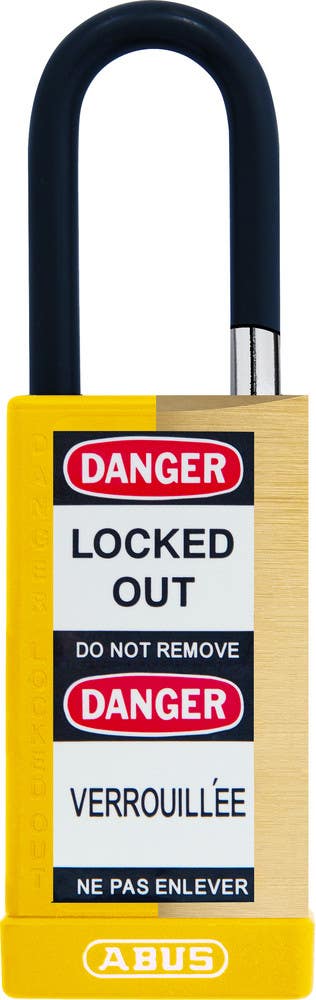 Abus 74M Brass Body Safety Insulated Padlock