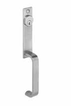 Corbin Russwin P4 D Grip Pull Trim for ED7200 Panic Rim Exit Device