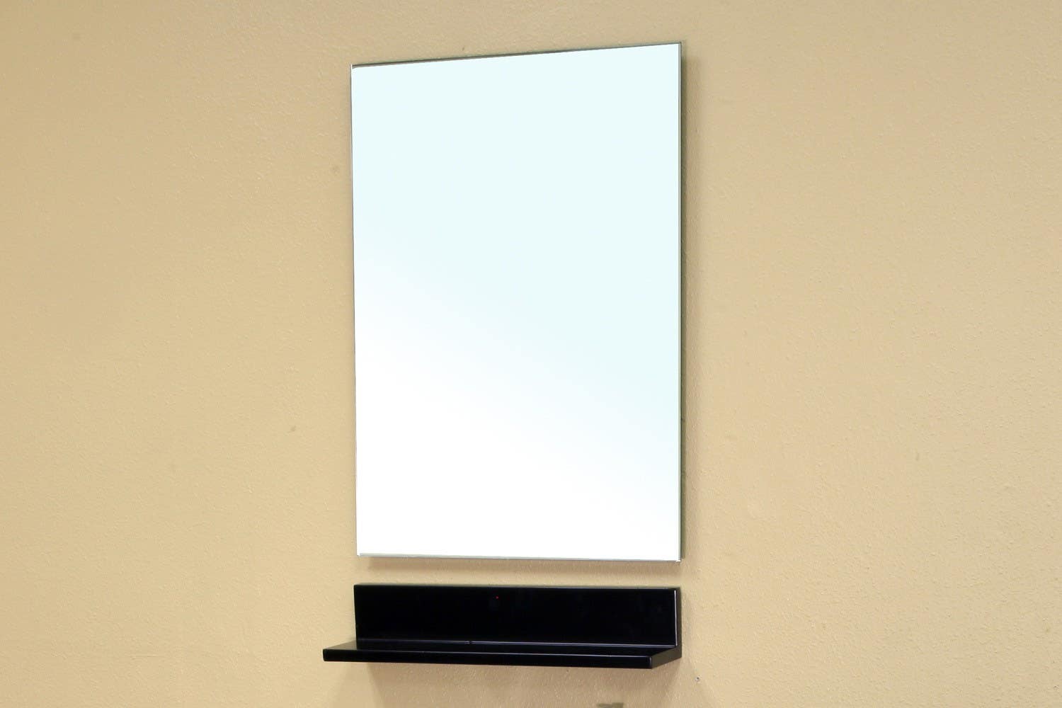 Bellaterra 203145 Mirror Wood Frame - Espresso - 19.7x6x31.5"