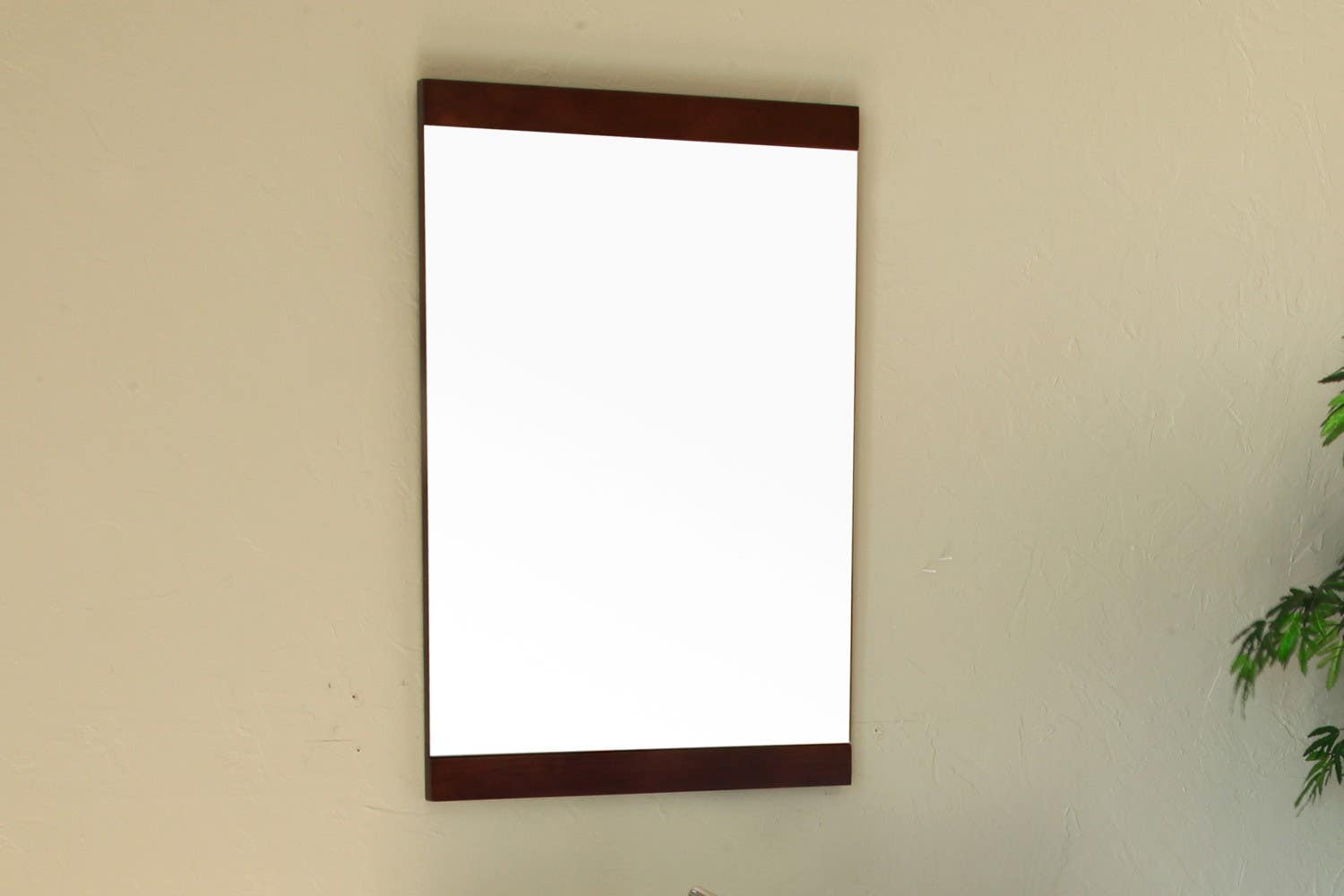 Bellaterra 804381 19.7 In Mirror - Dark Walnut - Wood - 19.7"
