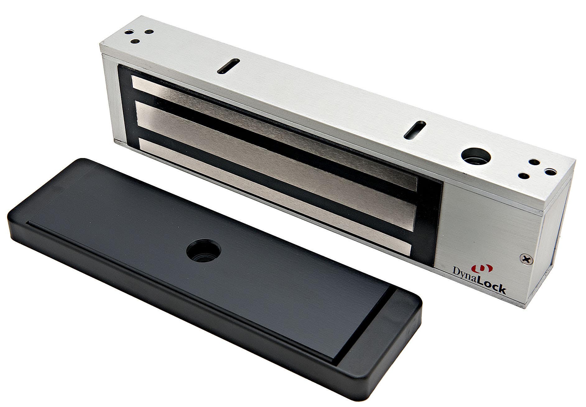 Dynalock 2011TJ20 Single Inswing 1200 lb Holding Force Maglock, Finish-Satin Aluminum