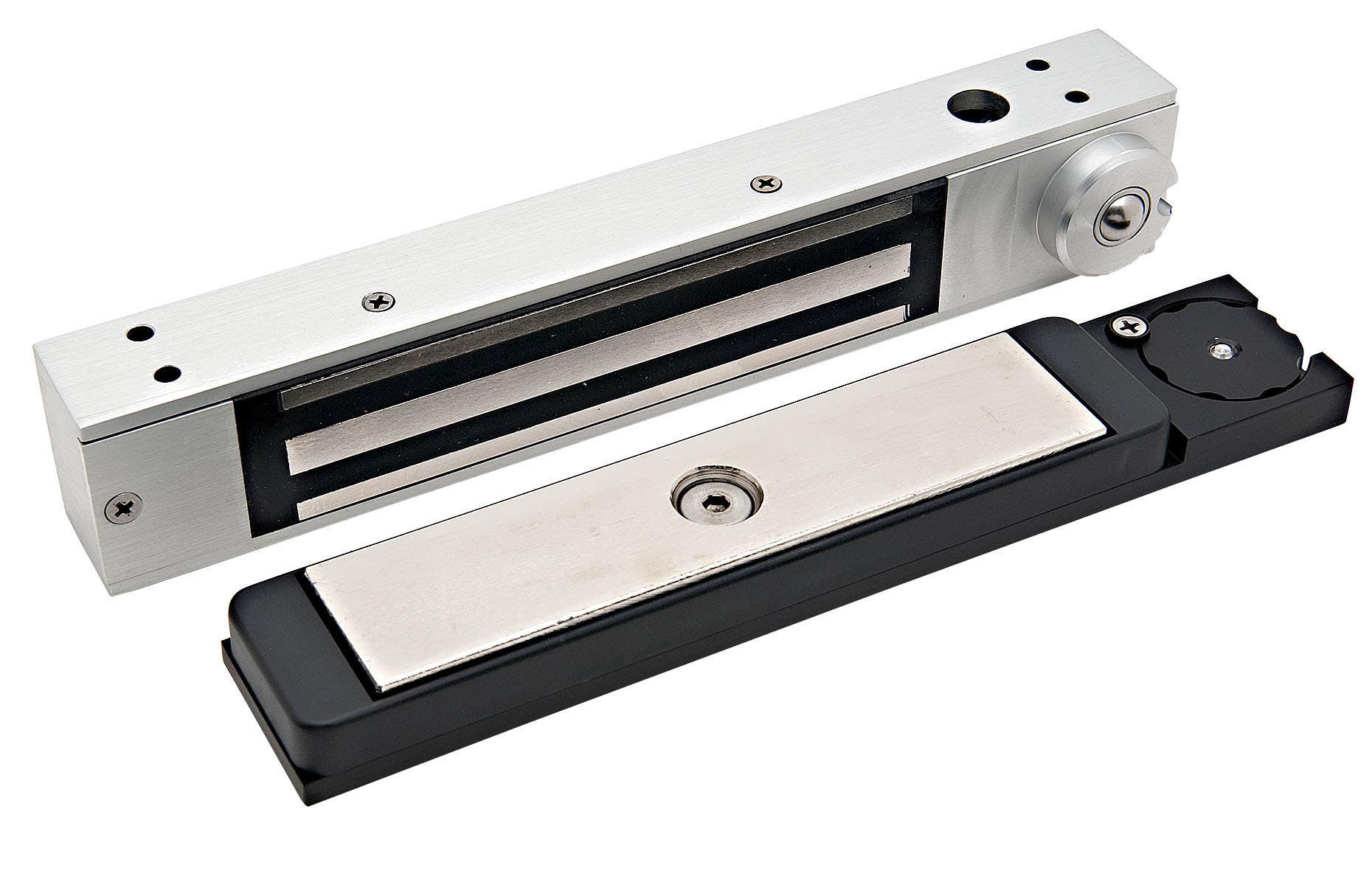 DynaLock 2511 Single Outswing 650 lb Holding Force Maglock, Finish-Satin Aluminum