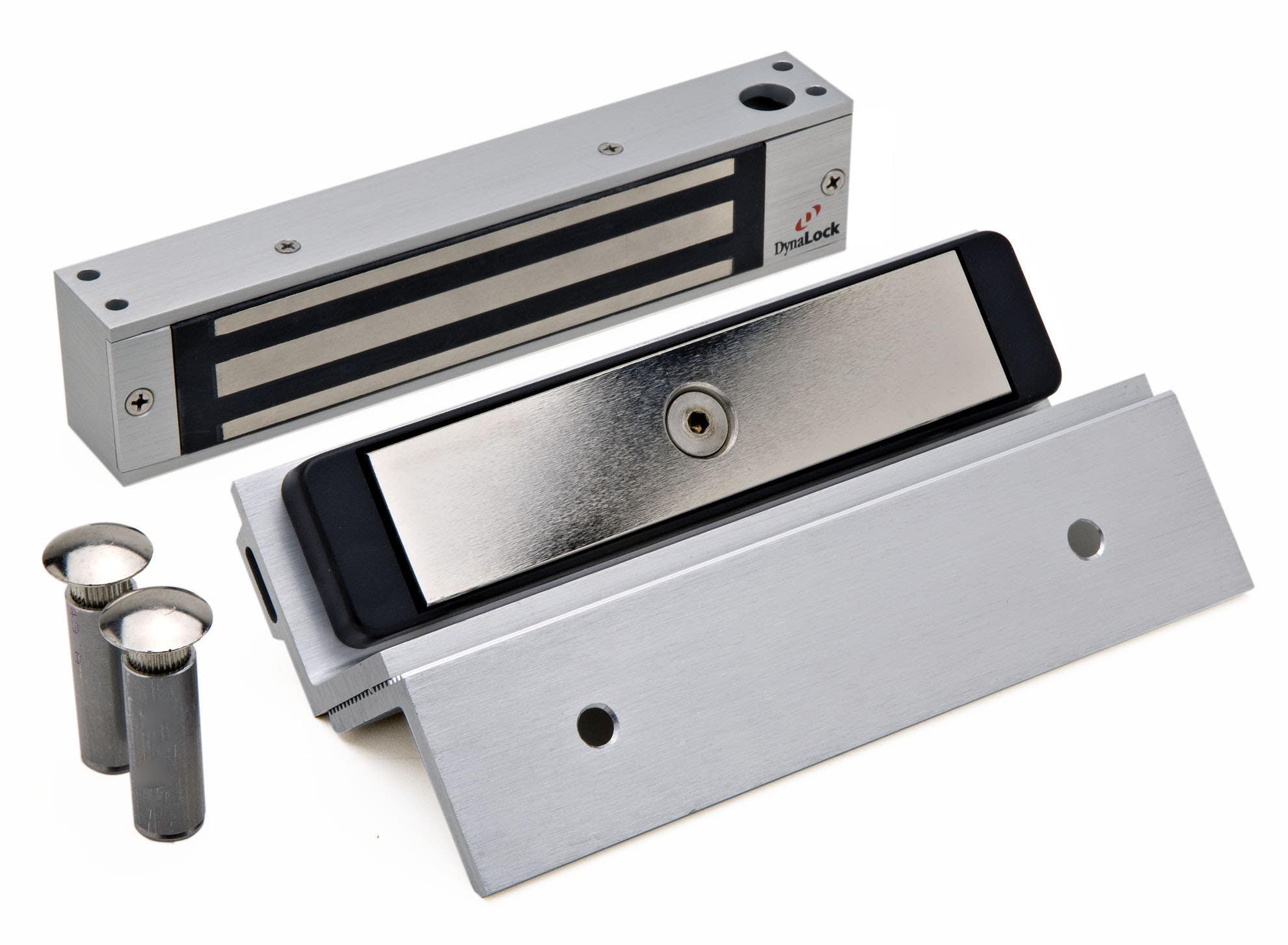 DynaLock 2585-TJ85 Single Inswing 650lb Holding Force Maglock, Finish-Satin Aluminum