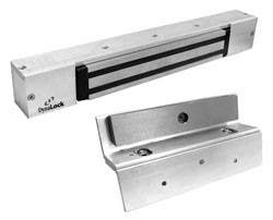 DynaLock 2268-TJ10 Single Inswing 1200 lb Holding Force Maglock, Finish-Satin Aluminum