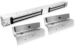 DynaLock 2268-TJ20 Double Inswing 1200 lb Holding Force Maglock, Finish-Satin Aluminum