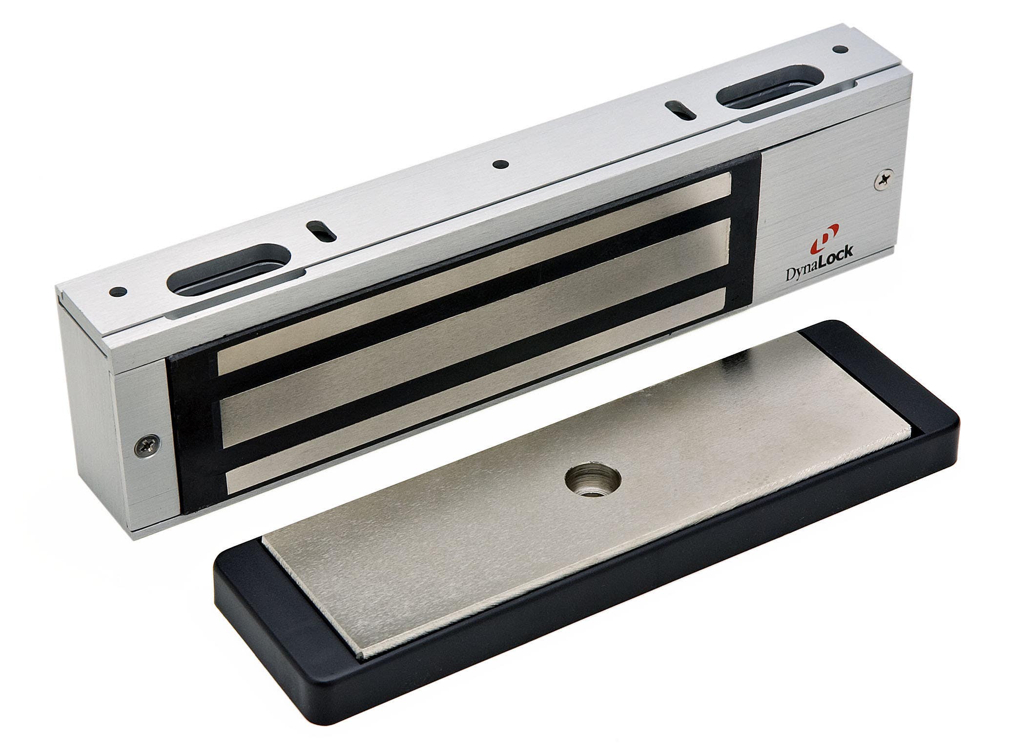 DynaLock 3000 Single Outswing 1500 lb Holding Force Maglock, Finish-Satin Aluminum